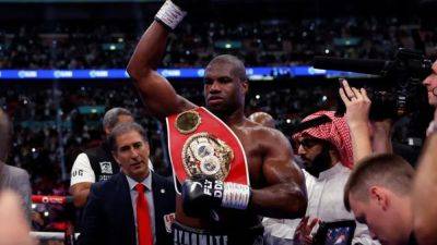 Tyson Fury - Daniel Dubois - Artur Beterbiev - Andy Ruiz - International - Filip Hrgovic - Dubois to defend IBF heavyweight title against Parker in February - channelnewsasia.com - Russia - Mexico - New Zealand - Saudi Arabia - county Parker