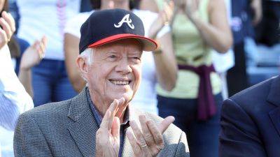 Hank Aaron - Jimmy Carter, former US president, remembered in sports world after death - foxnews.com - Usa - Georgia - county St. Louis - county Carter