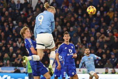 Man City return to winning ways with 2-0 win at Leicester