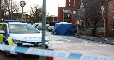 LIVE: Street taped off in Chorlton with forensic tent in place - latest updates