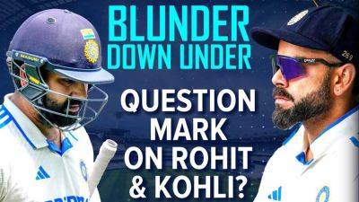 Melbourne Test: Question Mark On Rohit Sharma And Virat Kohli?