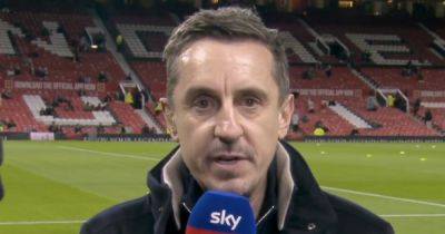 Gary Neville names three problems with Man United starting XI vs Newcastle in brutal assessment