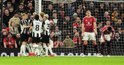 Sorry Manchester United slump to another defeat as Newcastle claim deserved win