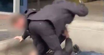 Police watchdog issues update after video 'shows man kicked and hit on the ground' during arrest