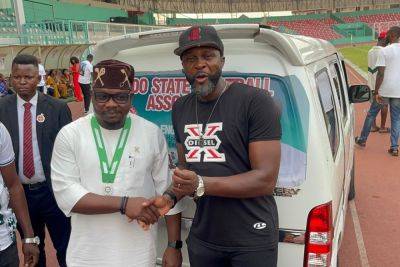 Esosa Iyawe donates bus to boost Edo youth football