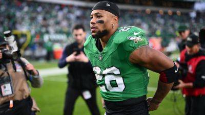 Nick Sirianni - Sirianni undecided on Barkley status but points to '21 Smith call - ESPN - espn.com - New York - county Eagle - county Smith