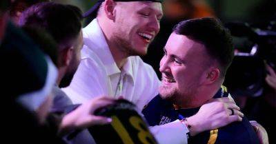 Tournament favourite Luke Littler aware all eyes are on him at Ally Pally