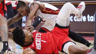 Rockets' Amen Thompson, Heat's Terry Rozier suspended for fight - ESPN