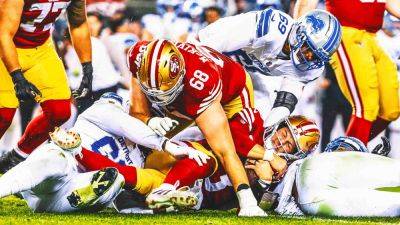 Brock Purdy's elbow was 'on fire' after hit, but QB says tests show UCL is fine