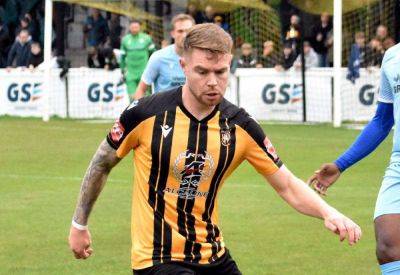 Thomas Reeves - Gavin Hoyte - Folkestone Invicta - Andy Drury - Folkestone Invicta manager Andy Drury to look into club’s injury problems as depleted squad suffer late 1-0 Isthmian Premier defeat at Whitehawk - kentonline.co.uk