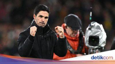 Bruno Fernandes - Mikel Arteta - William Saliba - Man Utd - Ruben Amorim - Man United - Liga Inggris - Arsenal Vs MU: Mikel Arteta 'Pawangnya' Setan Merah - sport.detik.com