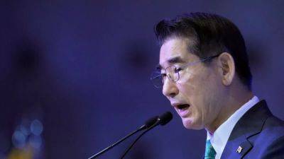 South Korea's defence minister resigns following martial law turmoil, media report
