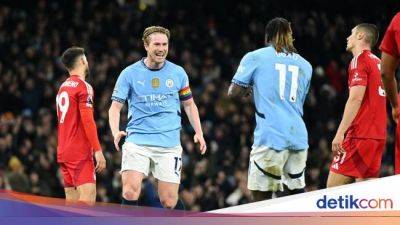 Kevin De-Bruyne - Bernardo Silva - Nottingham Forest - Jeremy Doku - Liga Inggris - Leganya De Bruyne Bawa Man City Keluar dari Periode Sulit - sport.detik.com