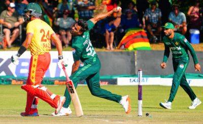 Sikandar Raza - Zimbabwe vs Pakistan 3rd T20I Live Score Updates - sports.ndtv.com - Zimbabwe - Pakistan