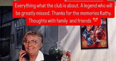 United - Wayne Rooney - Harry Maguire - David De-Gea - Patrice Evra - Wayne Rooney and Harry Maguire lead tributes to Manchester United staff member Kath Phipps - manchestereveningnews.co.uk - Instagram