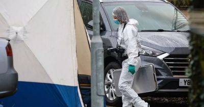 Horror on Wythenshawe street as man stabbed to death yards from where kids walk to school