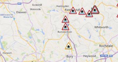Six urgent 'act now' flood warnings in place across Greater Manchester and Lancashire