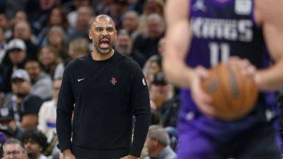 NBA fines Rockets' Ime Udoka, Tari Eason, Alperen Sengun - ESPN