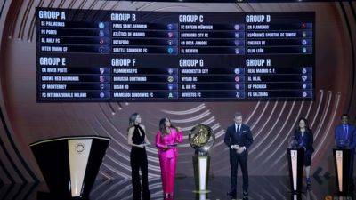 Man City to face Juventus in Club World Cup group stage