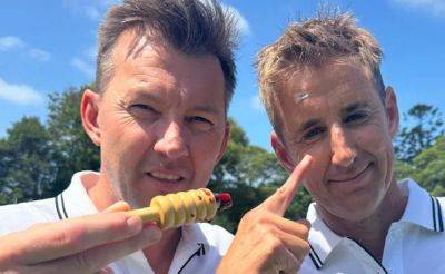 Watch: Broadcaster Ends Up In Hospital, Courtesy Brett Lee's Delivery. Here's How