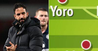 Ruben Amorim's strongest Manchester United XI is finally taking shape - and this is how it looks