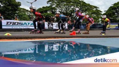 Semangat Peserta Kejurnas Sepatu Roda di Bandung Raih Gelar Juara