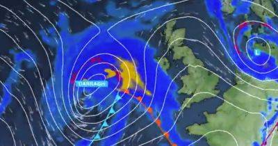 Met Office issues rare 'danger to life' red warning for parts of UK ahead of Storm Darragh