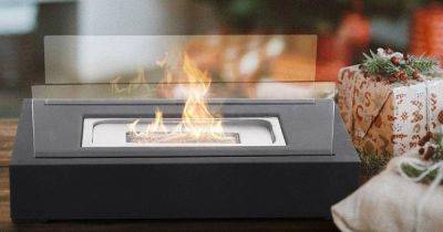 Debenhams reduces stylish tabletop fireplace perfect for any room to £33 - manchestereveningnews.co.uk
