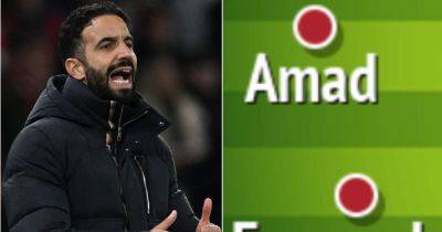 How Manchester United should line up vs Nottingham Forest in Premier League fixture