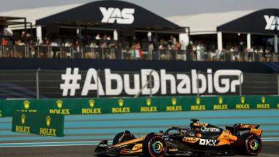 Max Verstappen - Lewis Hamilton - George Russell - Sergio Perez - Charles Leclerc - Nico Rosberg - Carlos Sainz - Pierre Gasly - Lando Norris - Kevin Magnussen - Oscar Piastri - Jack Doohan - Nico Hulkenberg - Piastri leads McLaren one-two in season's final F1 practice - channelnewsasia.com - Australia