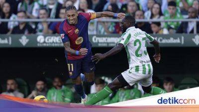 Real Betis Vs Barcelona Dramatis, Laga Tuntas 2-2