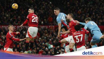 Bruno Fernandes - Nottingham Forest - Nikola Milenkovic - Alejandro Garnacho - Babak I (I) - Liga Inggris - Rasmus Hojlund - Babak I Selesai, MU Vs Nottingham Forest 1-1 - sport.detik.com - Denmark - county Wood