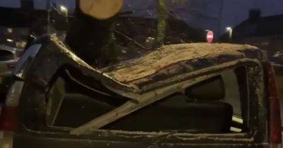 Dad left 'distraught' after popping home for 10 minutes during Storm Darragh