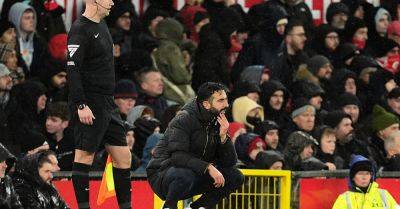 Chris Wood - Bruno Fernandes - Man Utd - Ruben Amorim - Nikola Milenkovic - Jim Ratcliffe - Morgan Gibbs-White - Nottm Forest - Rasmus Hojlund - Ruben Amorim suffers first major setback of Man Utd reign with defeat to Forest - breakingnews.ie