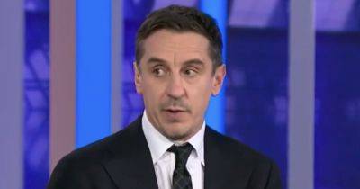 ‘You don’t deserve anything’ - Gary Neville delivers Man United verdict with alarming statistic