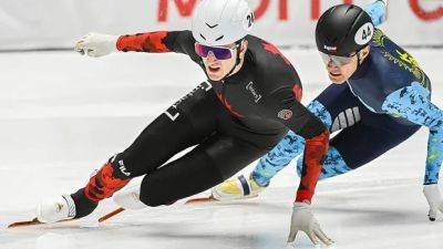 Felix Roussel claims gold in 3-medal day for Canada at short track World Tour