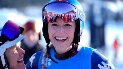 Lindsey Vonn - 40-year-old Lindsey Vonn encouraged by her competitiveness as she attempts skiing comeback - cbc.ca - Usa