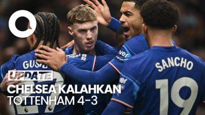 Liga Inggris - Video: Chelsea Comeback! Kalahkan Tottenham 4-3 - sport.detik.com