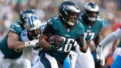 Saquon Barkley sets Eagles' single-season rushing mark - ESPN