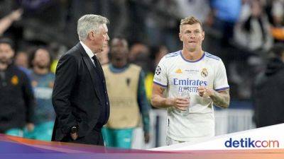 Carlo Ancelotti - Toni Kroos - Santiago Bernabéu - Don Carlo - Liga Spanyol - Carlo Ancelotti Dukung Petuah Ibu Toni Kroos - sport.detik.com