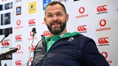 Andy Farrell: It would be wrong for us to waste a week
