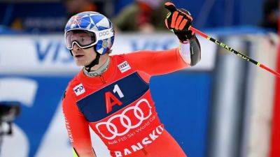 Olympic and world champion Odermatt extends men's giant slalom win streak to 9
