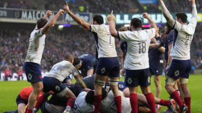 Gregor Townsend - Les Bleus - Fabien Galthie - Rory Darge - Huw Jones - Kyle Steyn - Nic Berry - Thomas Ramos - France hold off home team Scotland for controversial Six Nations win - france24.com - France - Scotland - Ireland - county Gregory