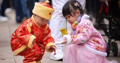 Thousands gather in Manchester's Chinatown to begin Chinese New Year celebrations