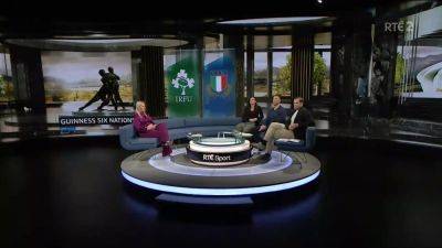 Andy Farrell - Hannah Tyrrell - Watch: RTÉ Rugby panel on Ireland v Italy selection - rte.ie - Italy - Ireland