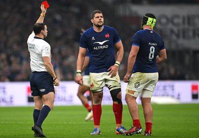 France lock Paul Willemse to miss two Six Nations matches over red card