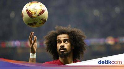 Momen Selebrasi Sulap Akram Afif di Final Piala Asia 2023