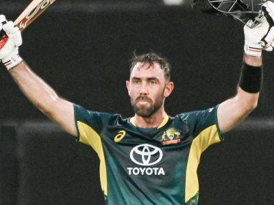 Glenn Maxwell Equals Rohit Sharma's World Record With T20I Ton Against West Indies