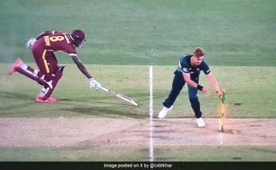 Watch: West Indies Batter Survives Despite Being Run Out Against Australia In Bizarre Incident