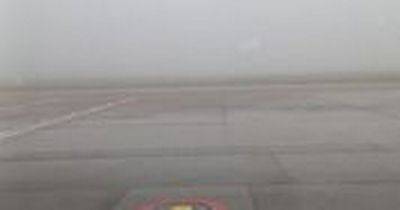 Manchester Airport issues statement after fog sees 'half of flights' delayed